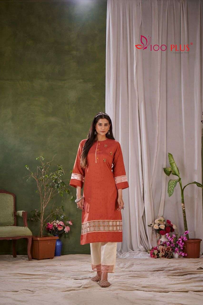 100 Plus lAUNCH RONYSA Kurtis plazzo  catalogue