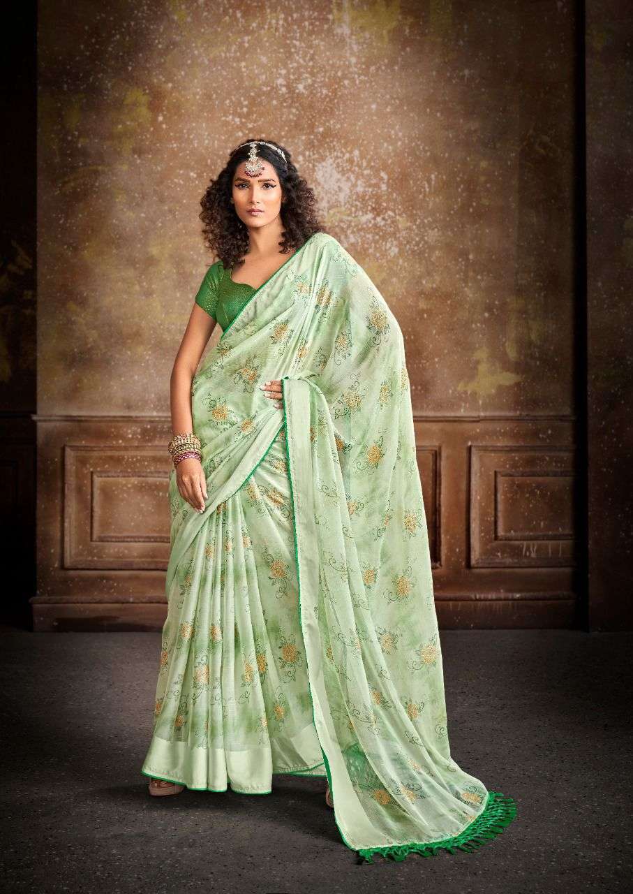  5D DESIGNER DIANA VOL 2 CHIFFON SAREES WHOLESALER