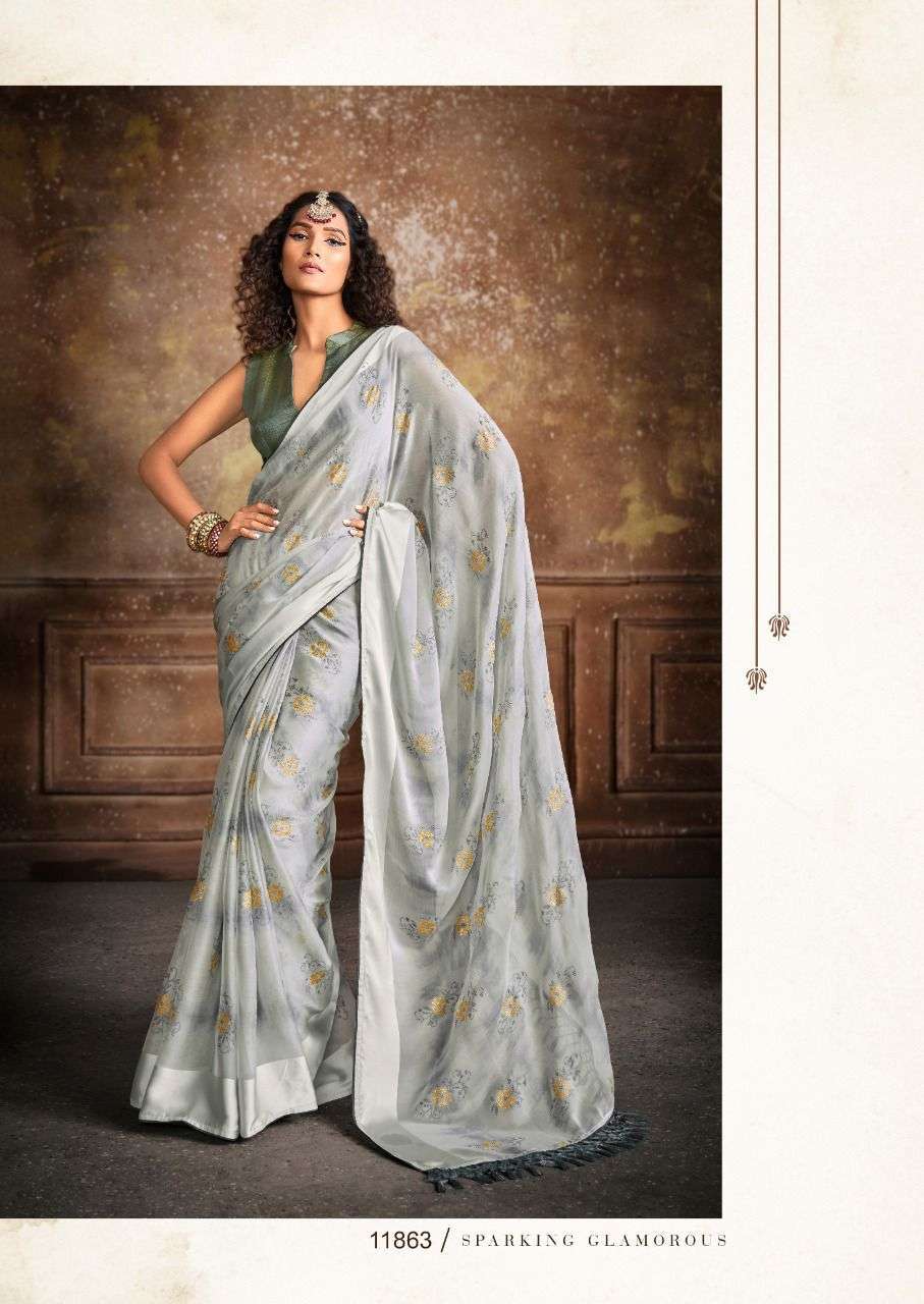  5D DESIGNER DIANA VOL 2 CHIFFON SAREES WHOLESALER