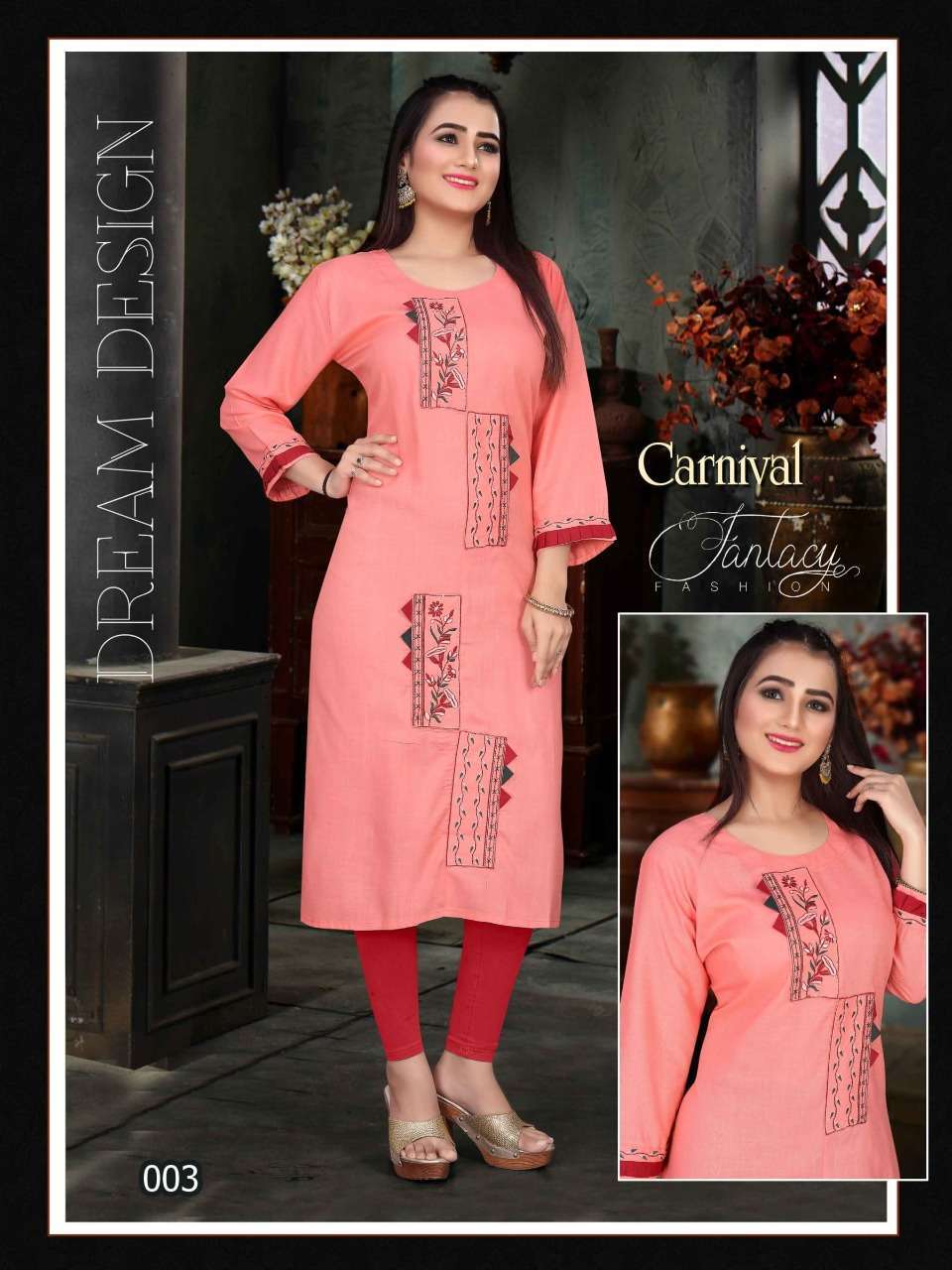 AAGYA CARNIVAL RAYON FANCY KURTI