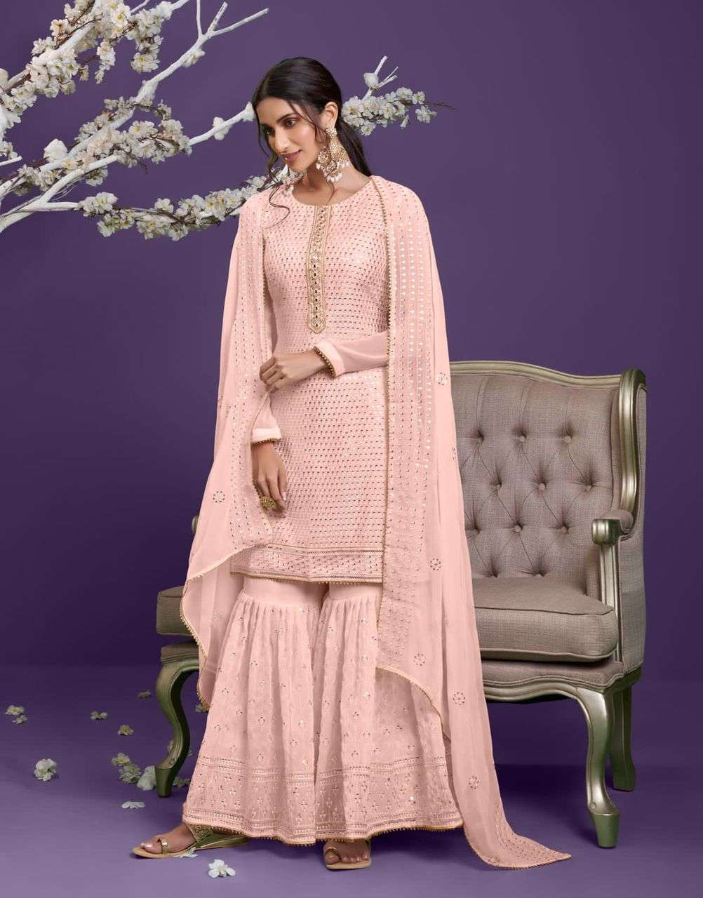  ALIZEH ZAIDA VOL 9 DESIGNER GEORGETTE SALWAR KAMEEZ