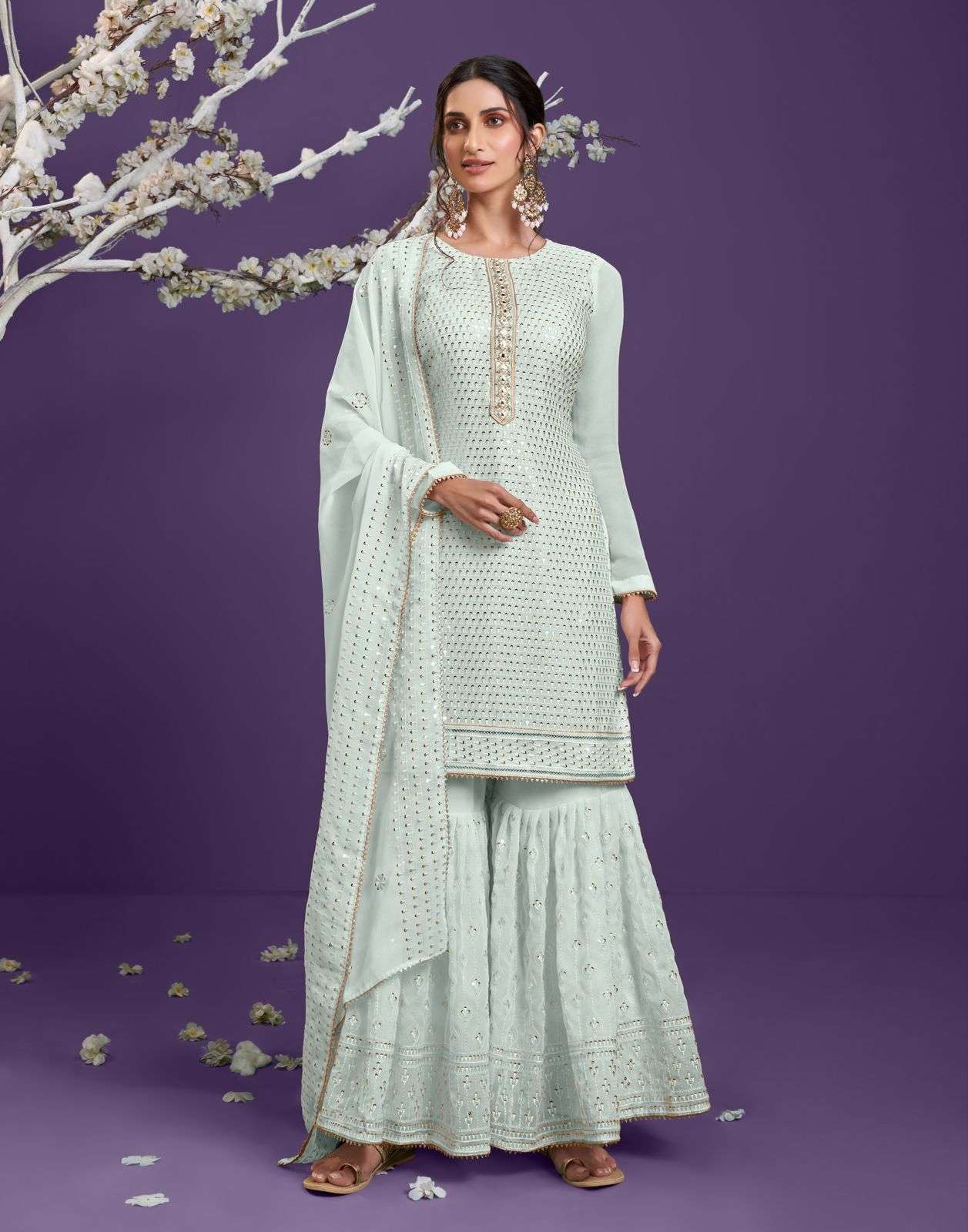  ALIZEH ZAIDA VOL 9 DESIGNER GEORGETTE SALWAR KAMEEZ