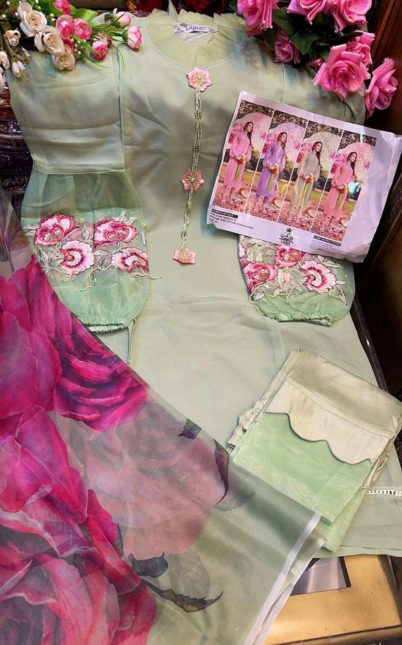 AM VOL 73 BY LAIBA DESIGNER GEORGETTE PAKISTANI READYMADE SUITS