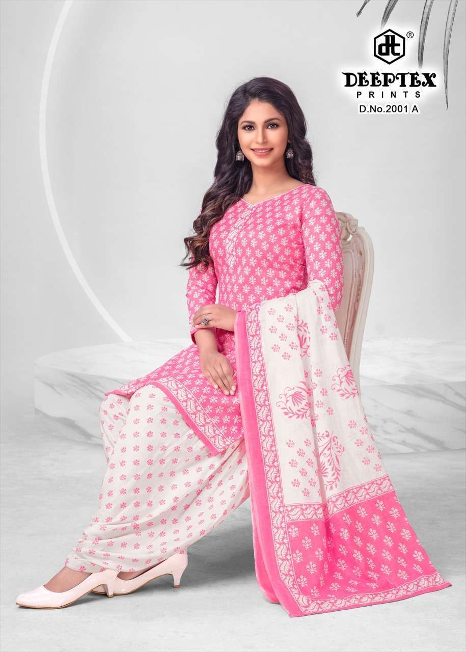 DEEPTEX 4 COLOUR VOL 2 COTTON DAILY WEAR PRINTED DRESS MATERIALS