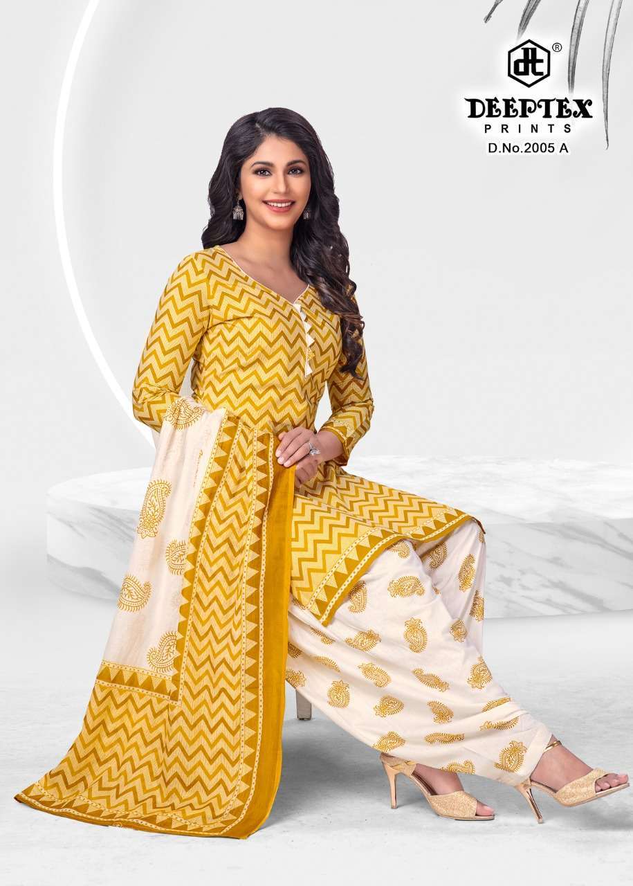 DEEPTEX 4 COLOUR VOL 2 COTTON DAILY WEAR PRINTED DRESS MATERIALS