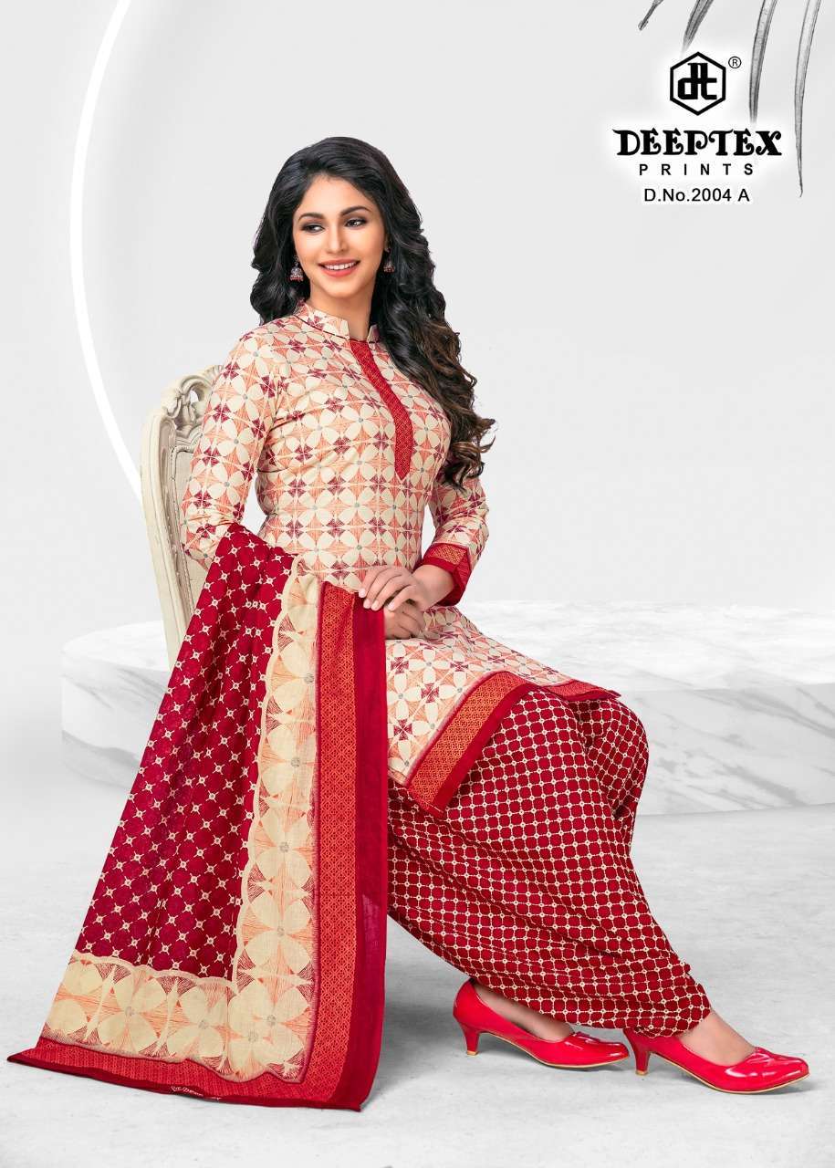 DEEPTEX 4 COLOUR VOL 2 COTTON DAILY WEAR PRINTED DRESS MATERIALS