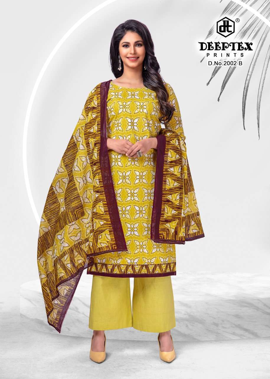 DEEPTEX 4 COLOUR VOL 2 COTTON DAILY WEAR PRINTED DRESS MATERIALS