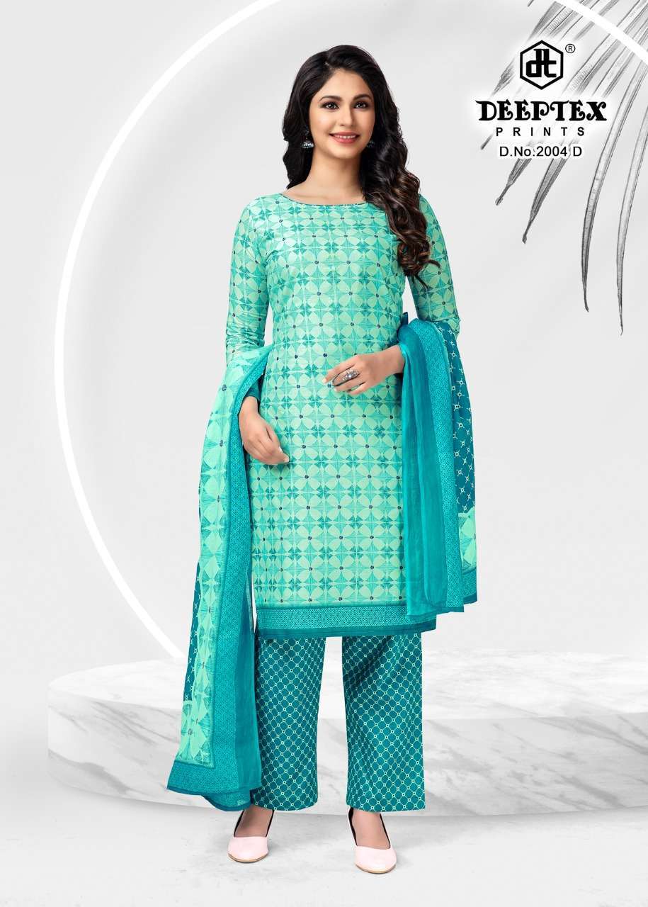 DEEPTEX 4 COLOUR VOL 2 COTTON DAILY WEAR PRINTED DRESS MATERIALS