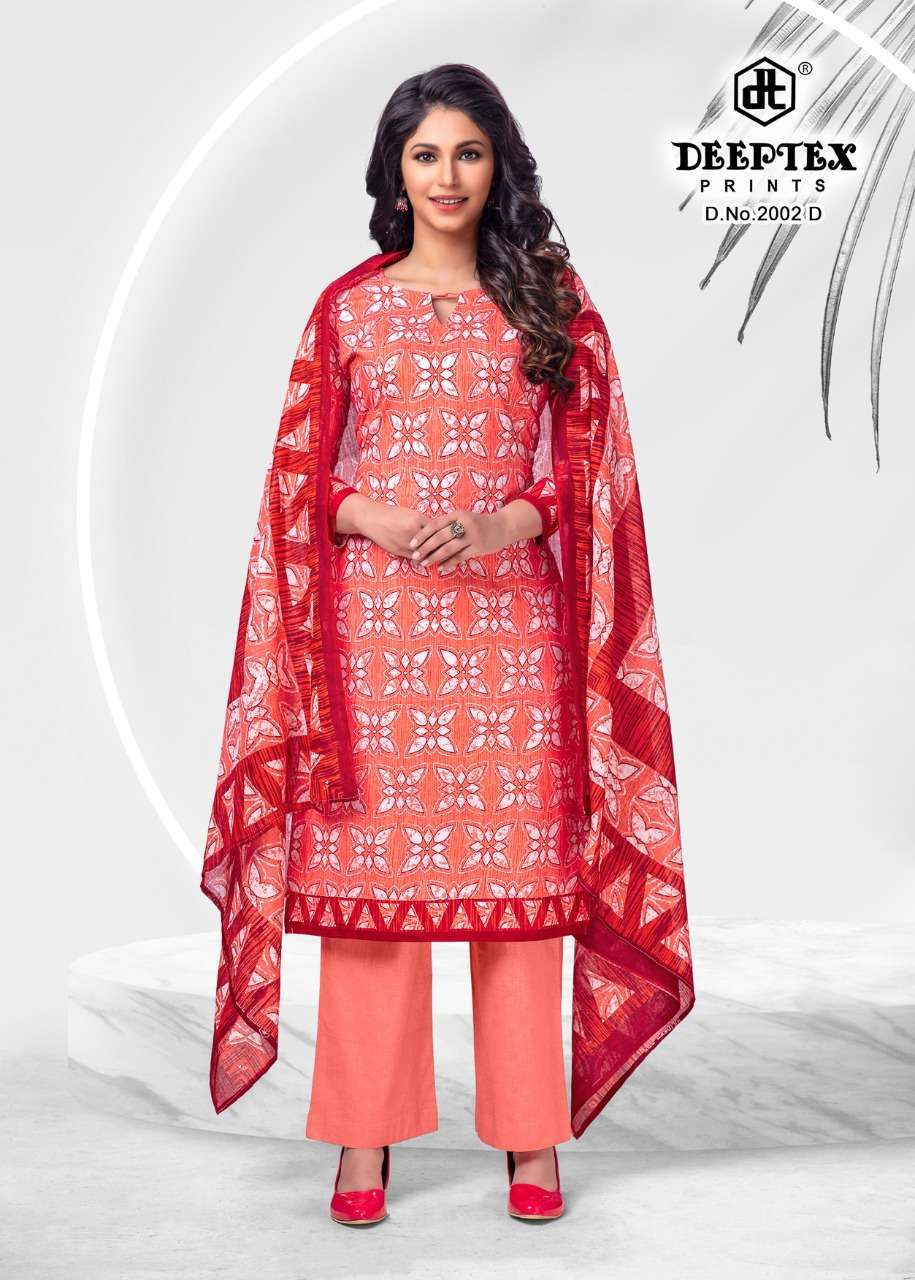 DEEPTEX 4 COLOUR VOL 2 COTTON DAILY WEAR PRINTED DRESS MATERIALS