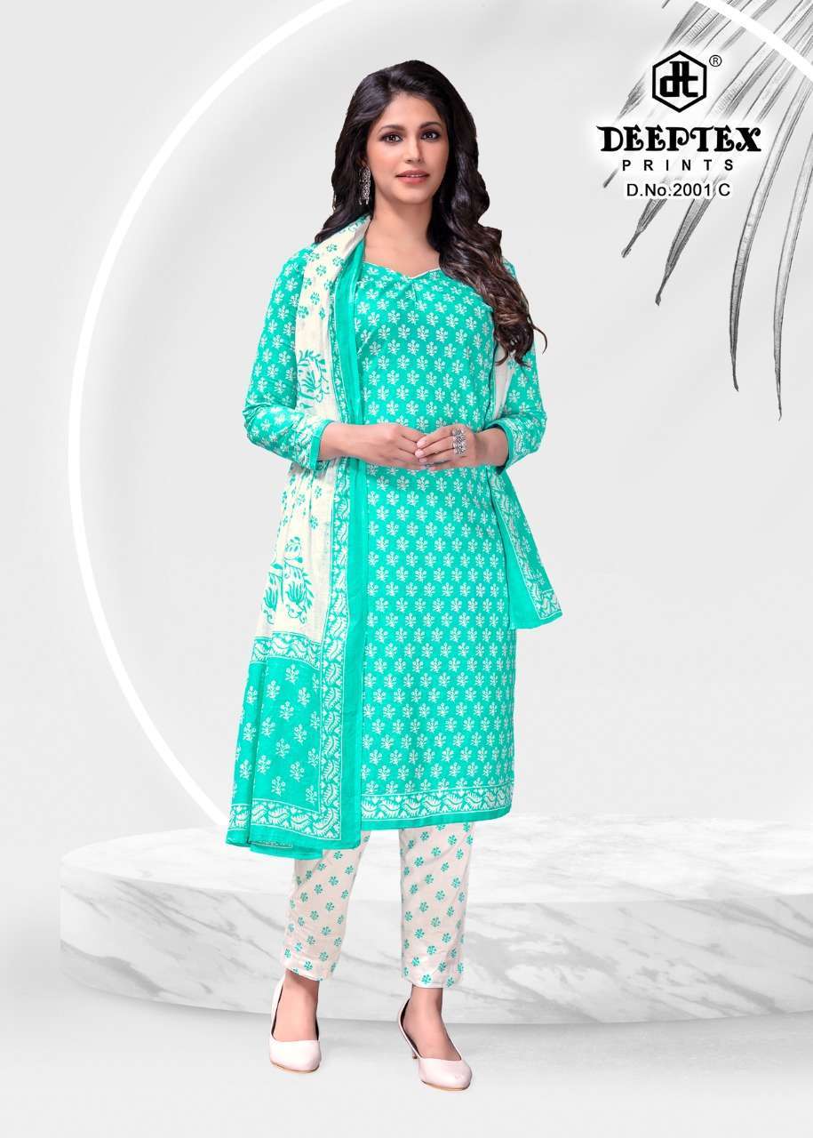 DEEPTEX 4 COLOUR VOL 2 COTTON DAILY WEAR PRINTED DRESS MATERIALS