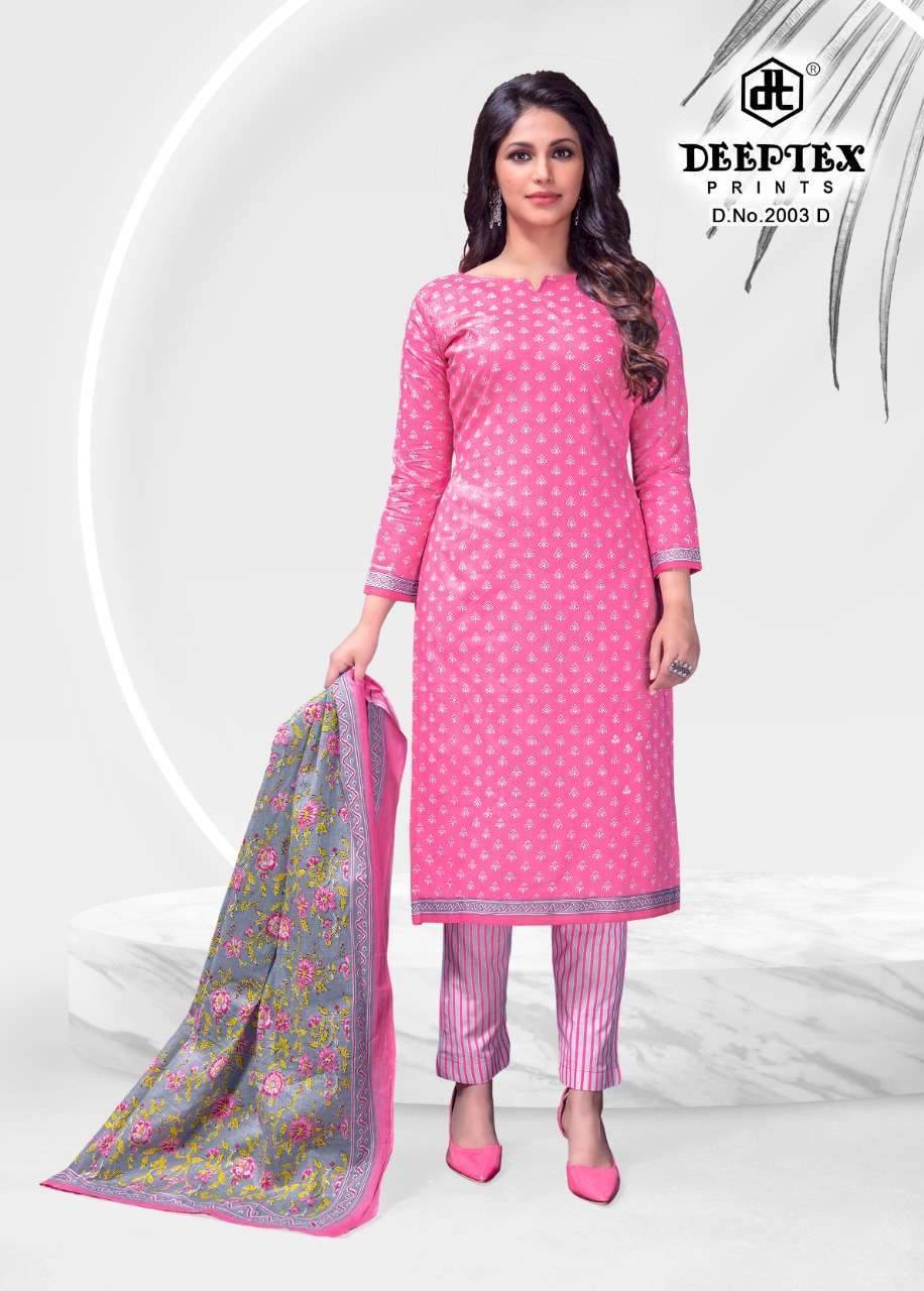 DEEPTEX 4 COLOUR VOL 2 COTTON DAILY WEAR PRINTED DRESS MATERIALS