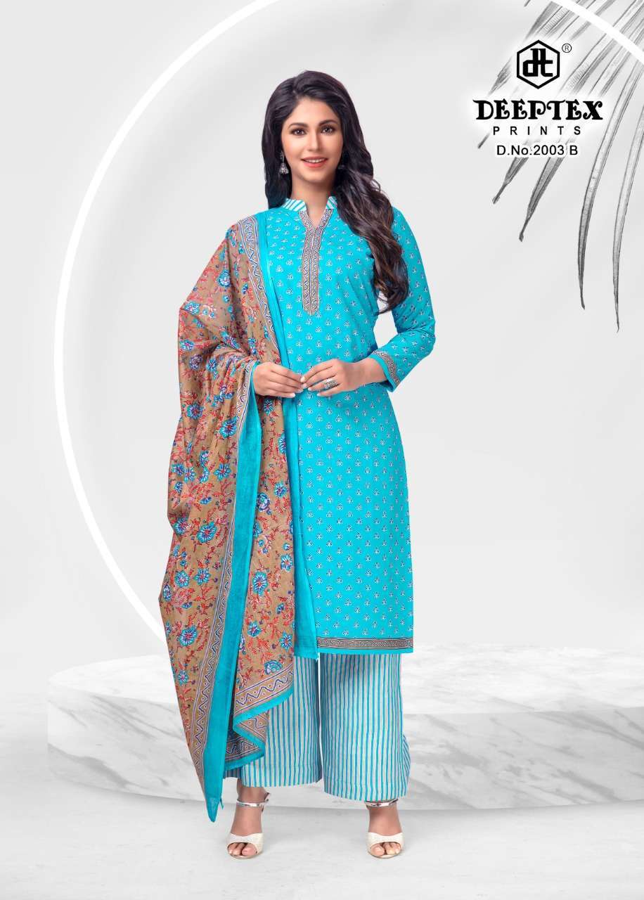DEEPTEX 4 COLOUR VOL 2 COTTON DAILY WEAR PRINTED DRESS MATERIALS