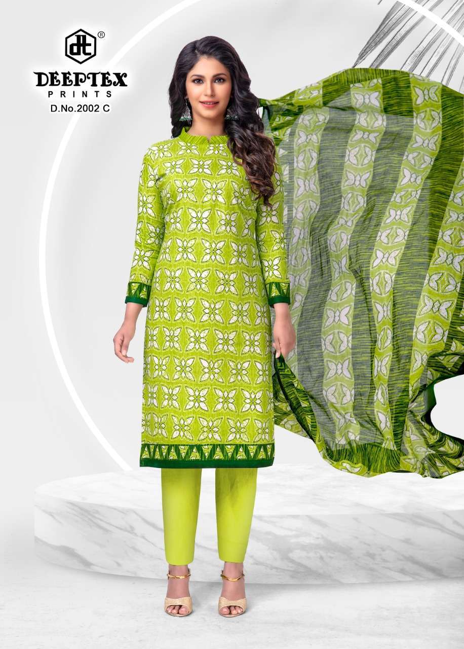 DEEPTEX 4 COLOUR VOL 2 COTTON DAILY WEAR PRINTED DRESS MATERIALS