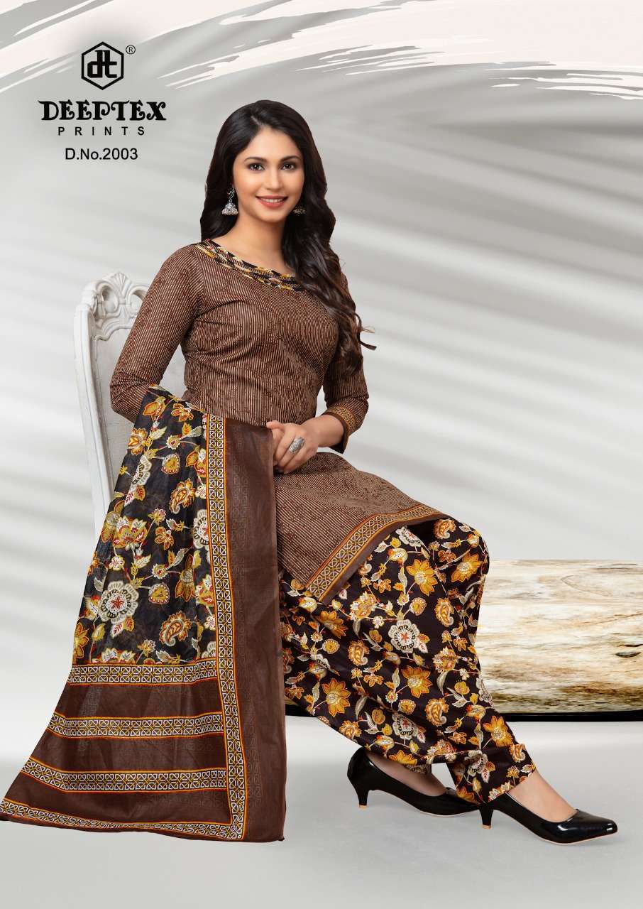 DEEPTEX PICHKARI VOL 20 COTTON DAILY WEAR PRINTED DRESS MATERIALS