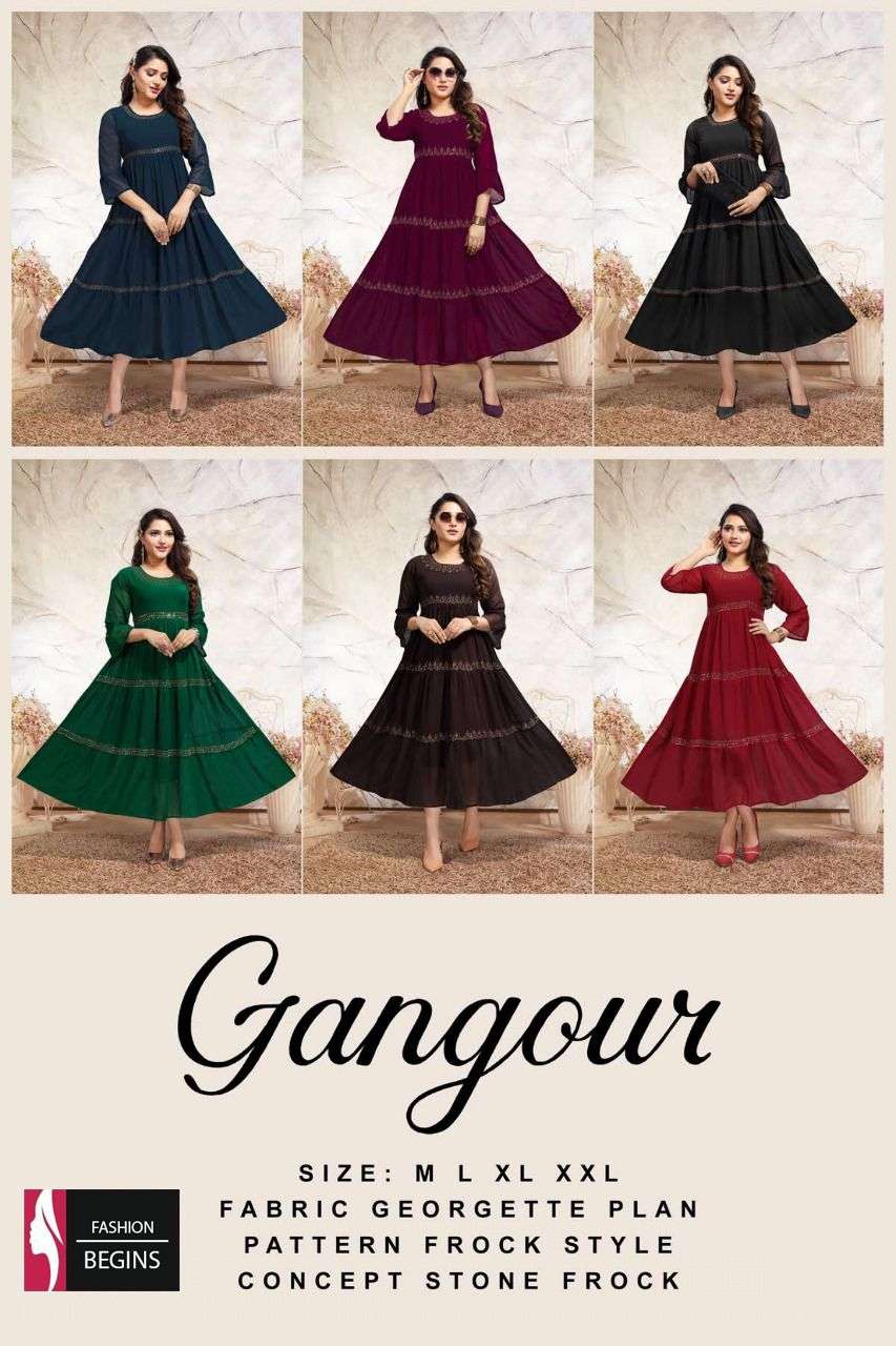 Fashion Begins presents  Catalog : Gangour