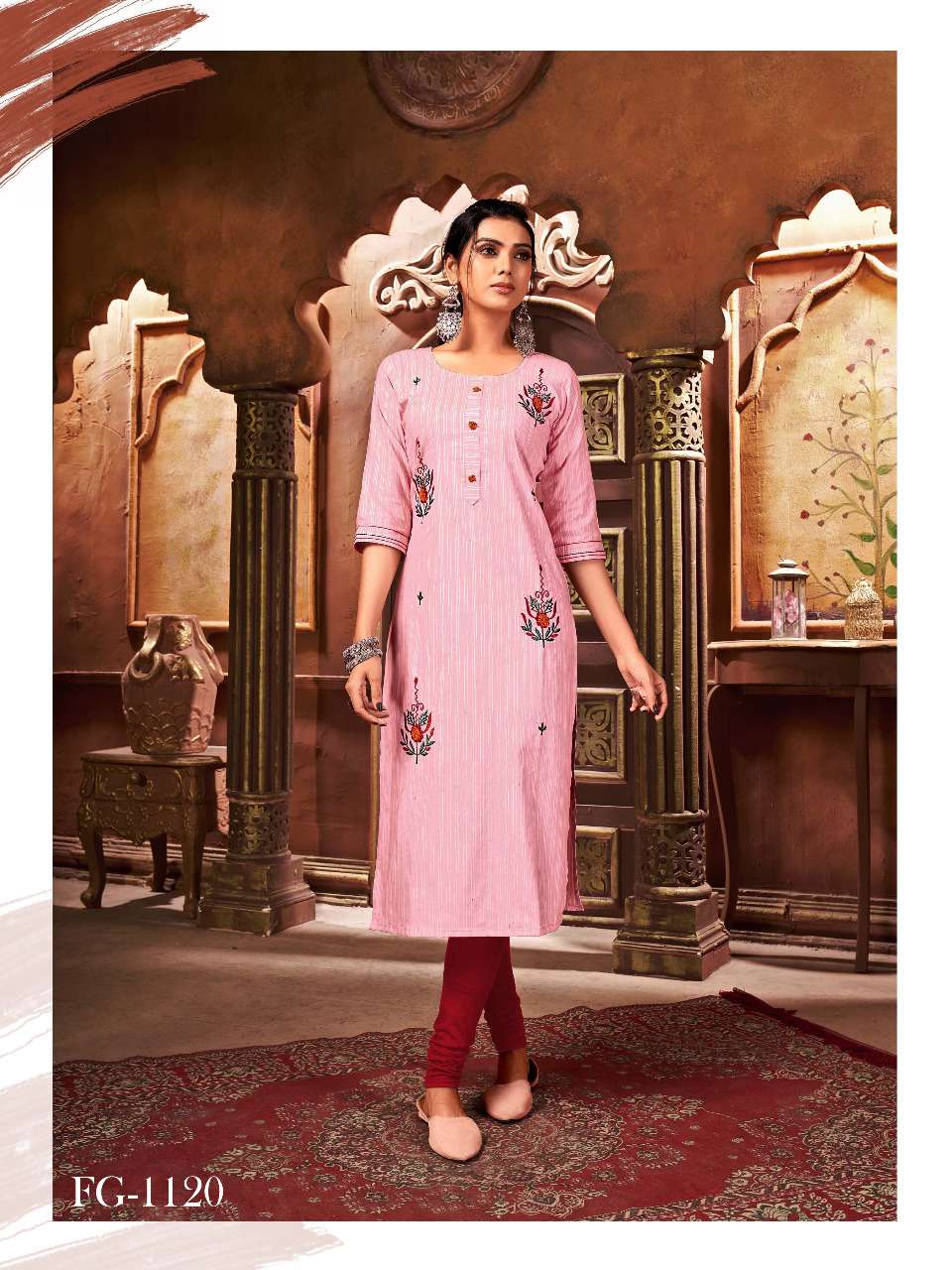 Fashion Galleria Launch New Straight Kurtis at wholesale price