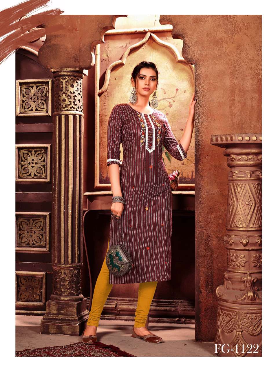 Fashion Galleria Launch New Straight Kurtis at wholesale price