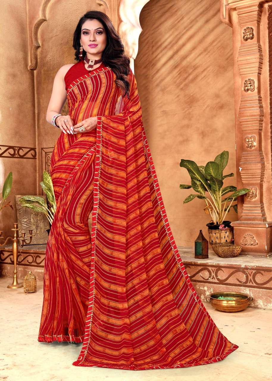 Fc launched New Savan Laheriya Printed sarees Catalogue All India Test
