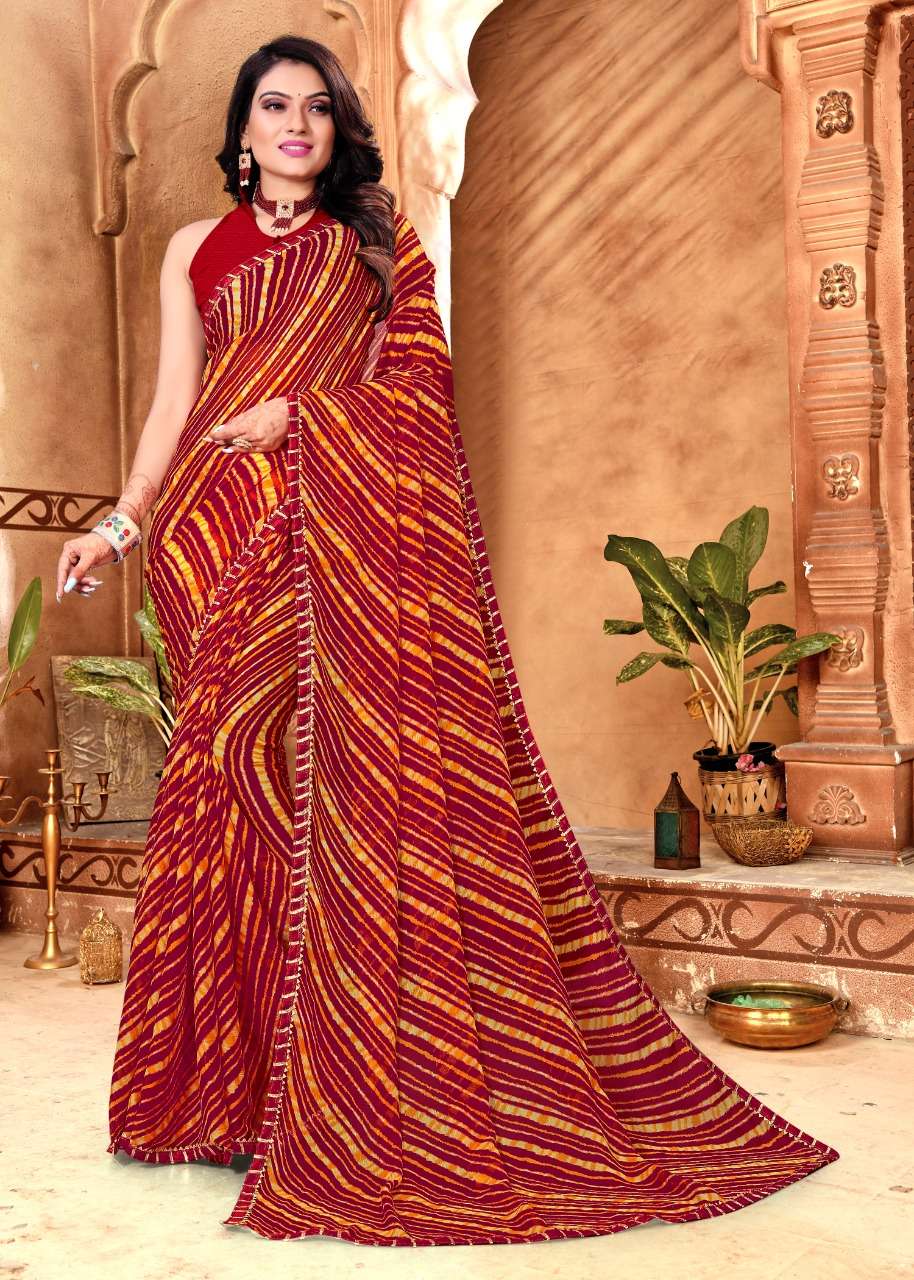 Fc launched New Savan Laheriya Printed sarees Catalogue All India Test
