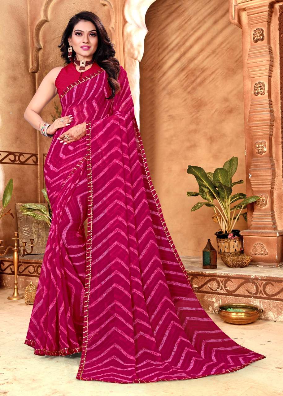 Fc launched New Savan Laheriya Printed sarees Catalogue All India Test