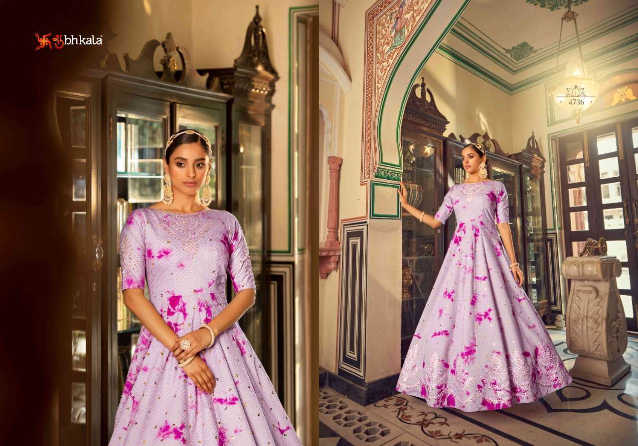  FLORY VOL. 20 FESTIVAL STYLE LONG ANARKALI STYLE GOWN COLLECTION