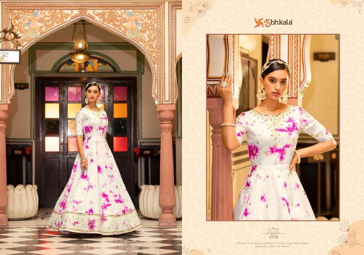  FLORY VOL. 20 FESTIVAL STYLE LONG ANARKALI STYLE GOWN COLLECTION