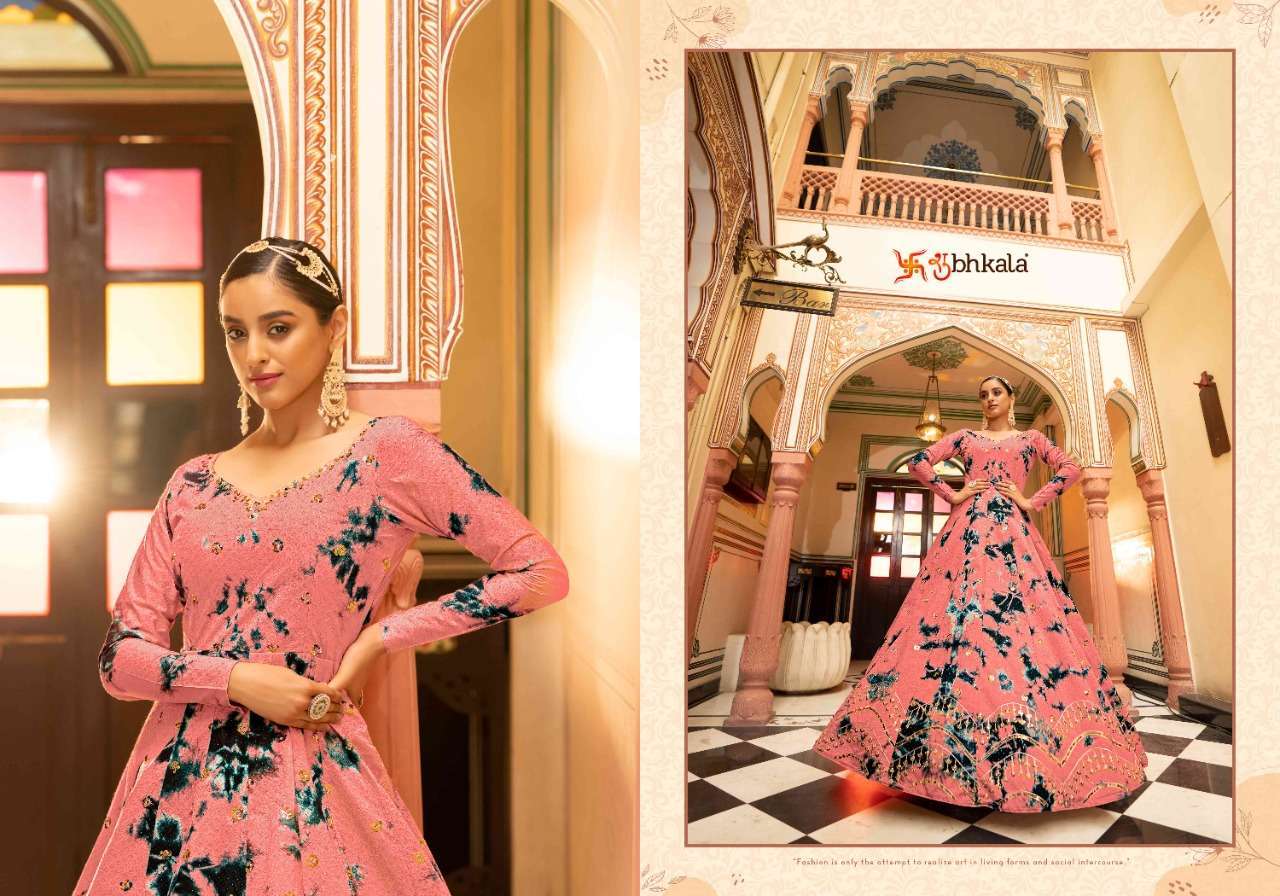  FLORY VOL. 20 FESTIVAL STYLE LONG ANARKALI STYLE GOWN COLLECTION