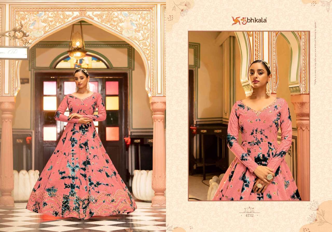  FLORY VOL. 20 FESTIVAL STYLE LONG ANARKALI STYLE GOWN COLLECTION