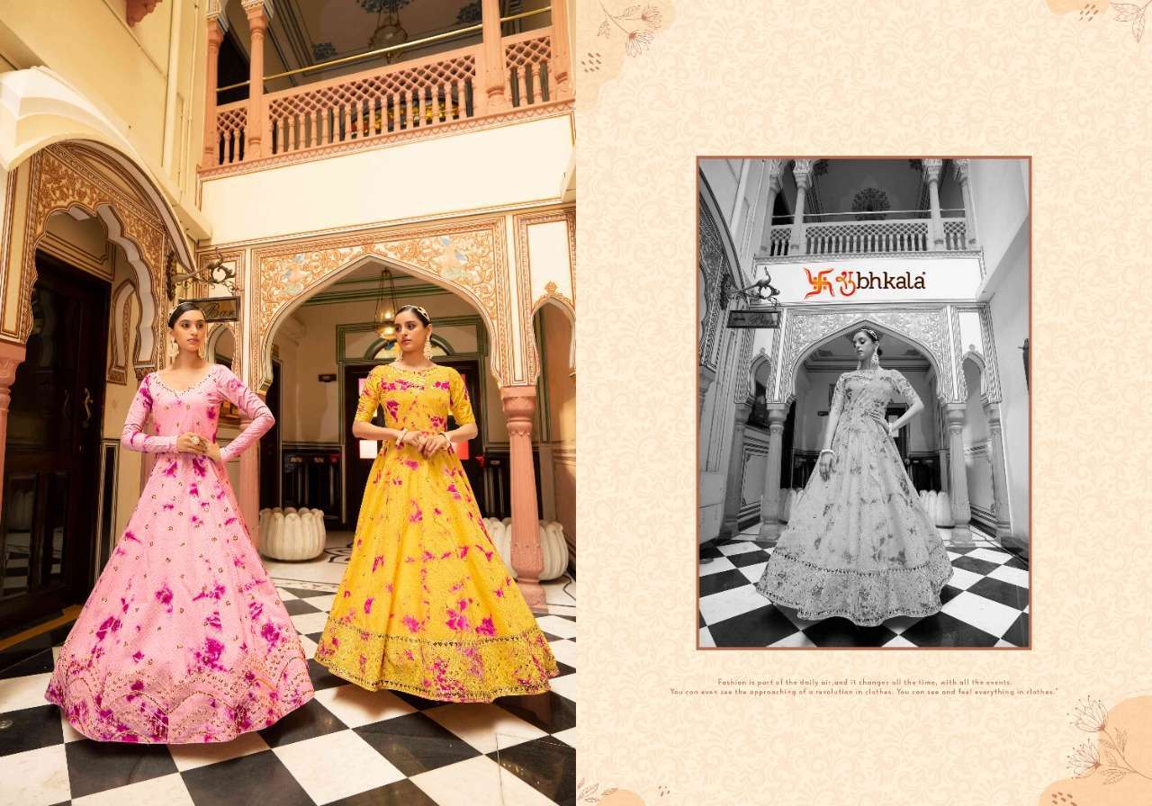  FLORY VOL. 20 FESTIVAL STYLE LONG ANARKALI STYLE GOWN COLLECTION