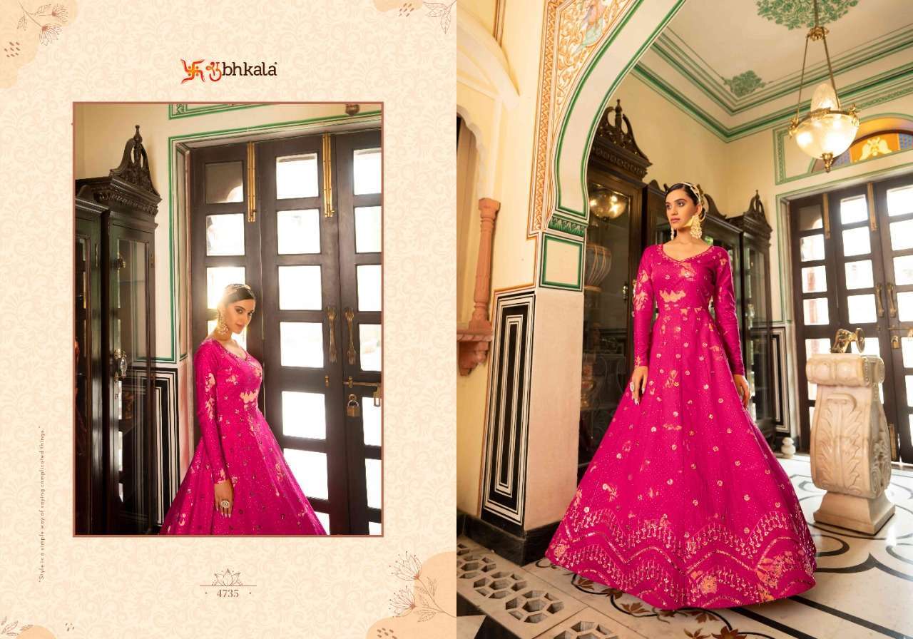  FLORY VOL. 20 FESTIVAL STYLE LONG ANARKALI STYLE GOWN COLLECTION