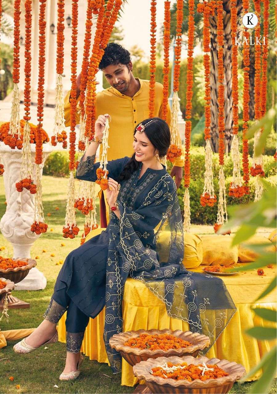  HALDI MAHENDI VOL-4 CATLOUGE by Kalki Fashion
