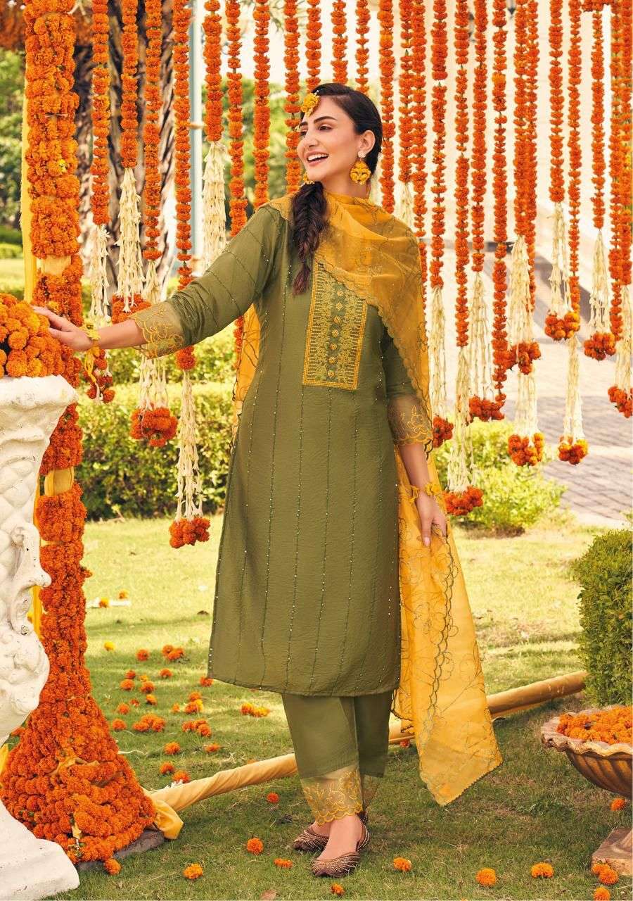  HALDI MAHENDI VOL-4 CATLOUGE by Kalki Fashion
