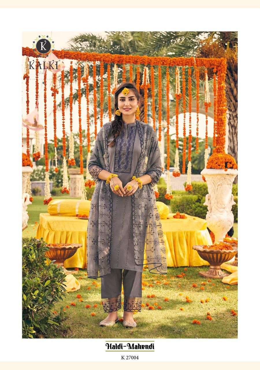  HALDI MAHENDI VOL-4 CATLOUGE by Kalki Fashion