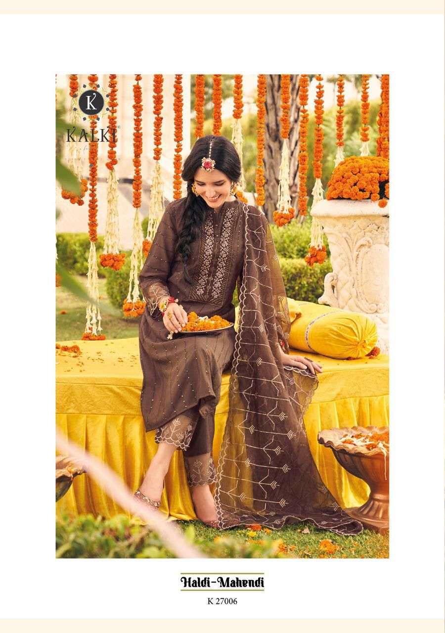  HALDI MAHENDI VOL-4 CATLOUGE by Kalki Fashion