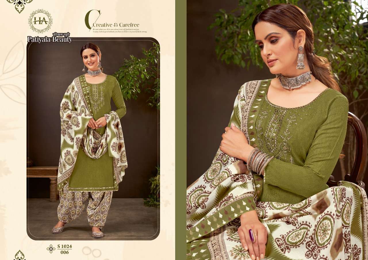 HARSHIT FASHION HUB BY ALOK SUIT LAUNCHING ITS NEW CATALOG PATIYALA BAEUTY 