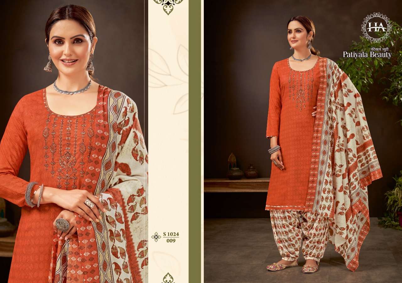 HARSHIT FASHION HUB BY ALOK SUIT LAUNCHING ITS NEW CATALOG PATIYALA BAEUTY 
