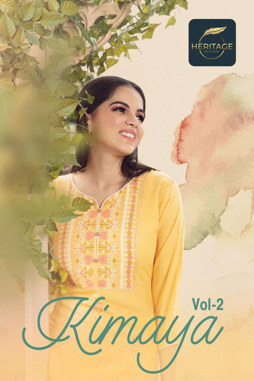 HERITAGE COLLECTION PRESENTS  Catalogue:- KIMAYA VOL-2