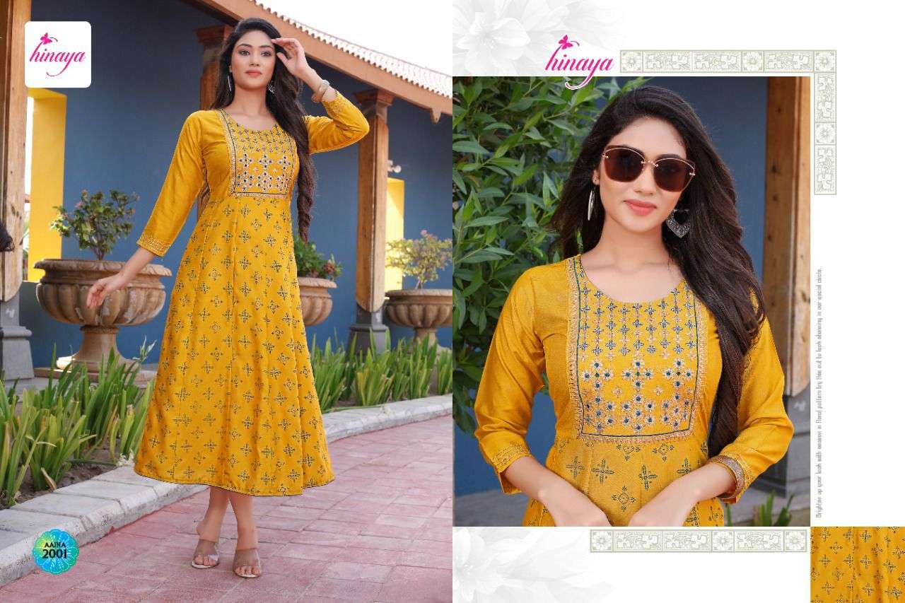 hinaya AAINA VOL 3 Kurtis catalogue