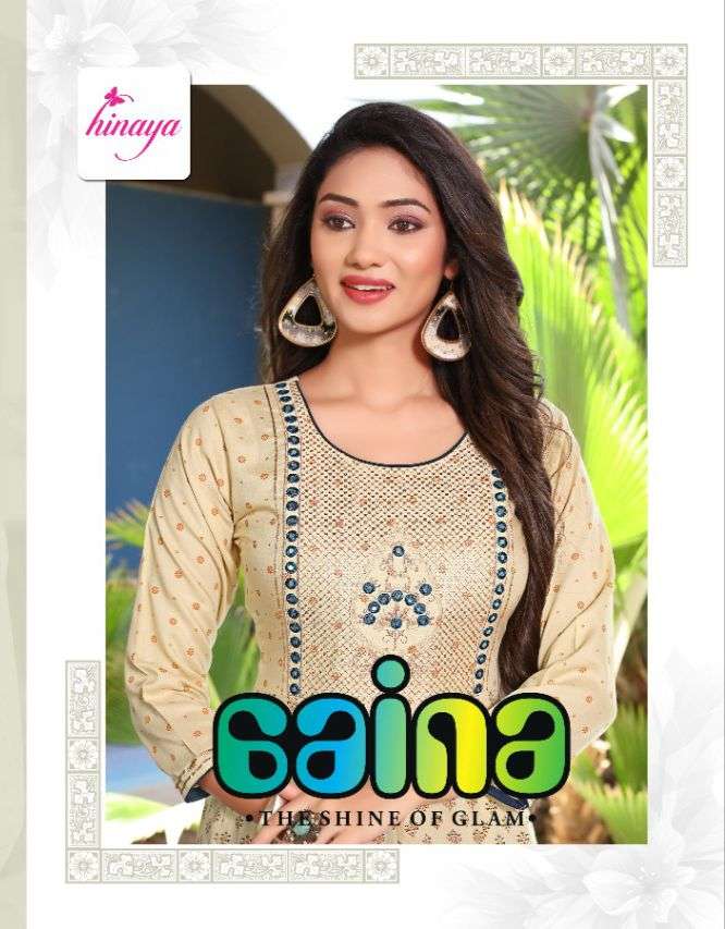 hinaya  AAINA VOL-3 Kurtis catalogue