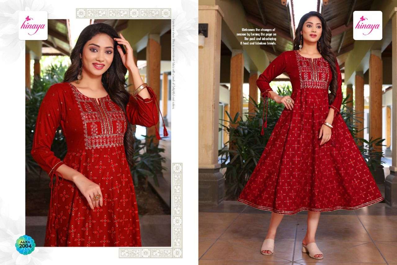 hinaya  AAINA VOL-3 Kurtis catalogue