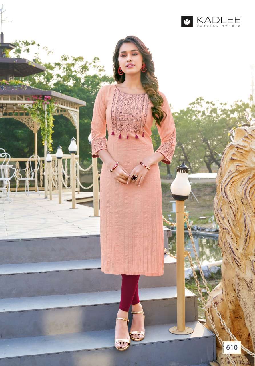 KADLEE KASHISH RAYON FORMAL WEAR FANCY KURTI