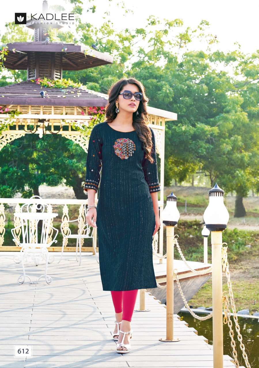 KADLEE KASHISH RAYON FORMAL WEAR FANCY KURTI