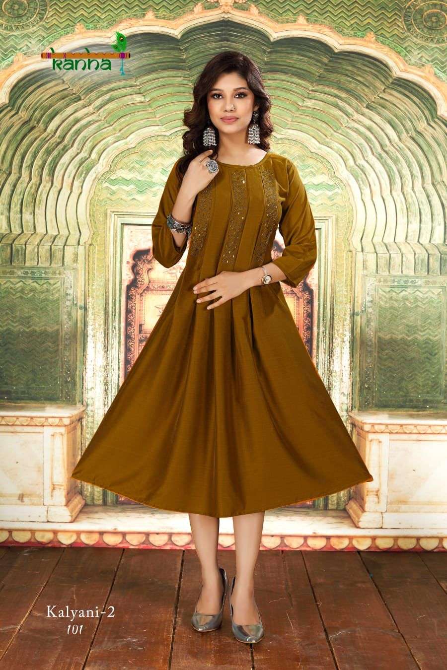 KANHA BRAND PERSENT KALYANI VOL-2  Anarkali Kurtis  Hit Catalogue wholesale price