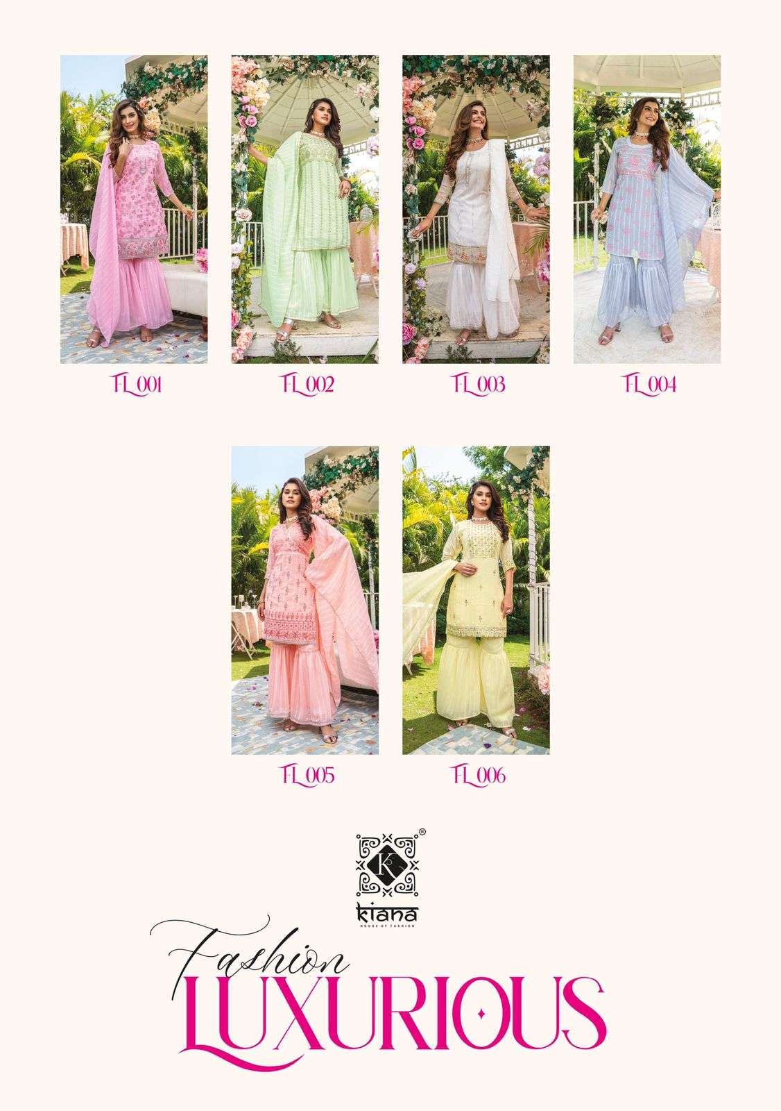 Kiana house of fashion   Catalogue Name-   New series  Luxurious 