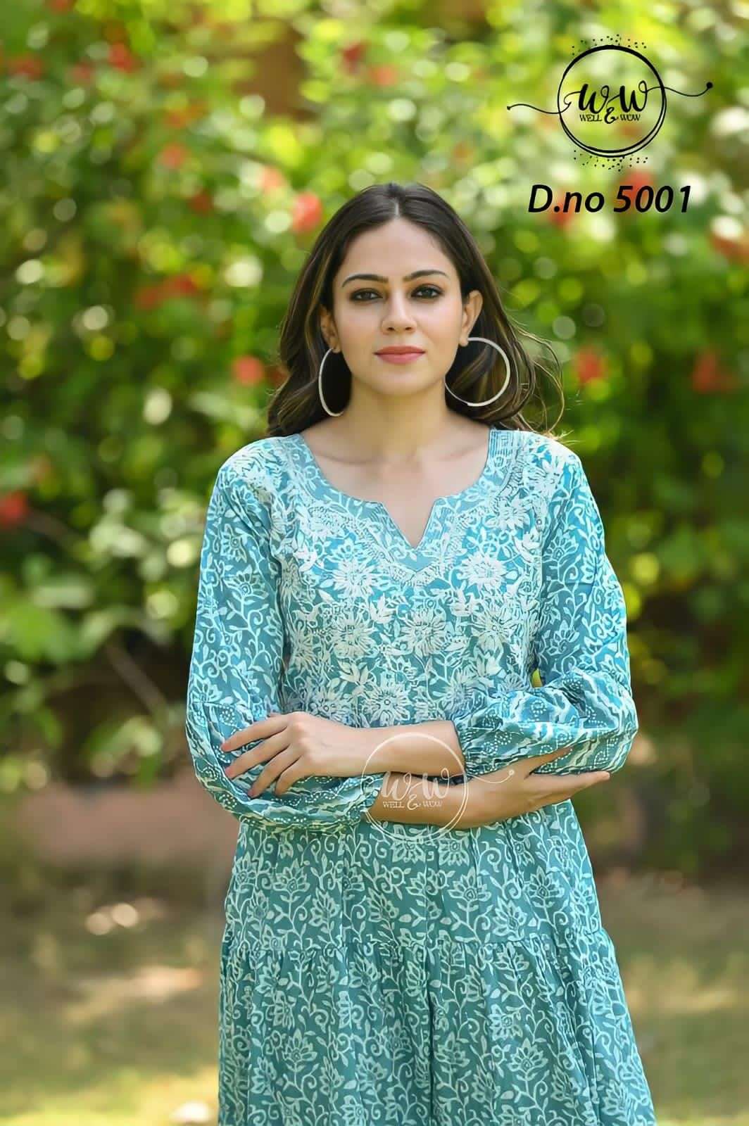Light Green Premium Wow Designer Collection D 5001