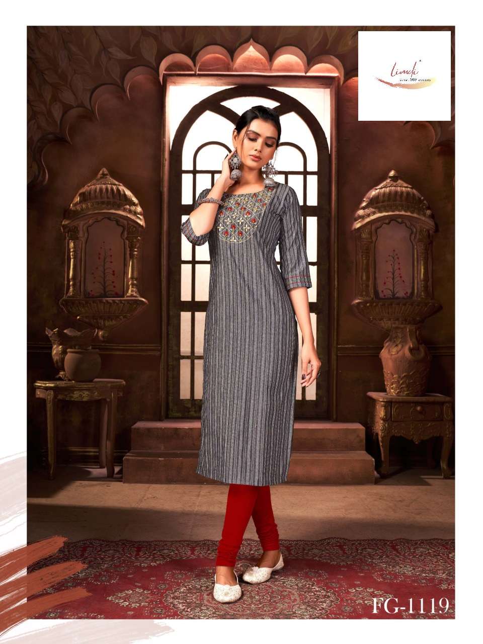 Limdi Presents Chanchal Casual Kurtis Catalog @ wholesalecatalog