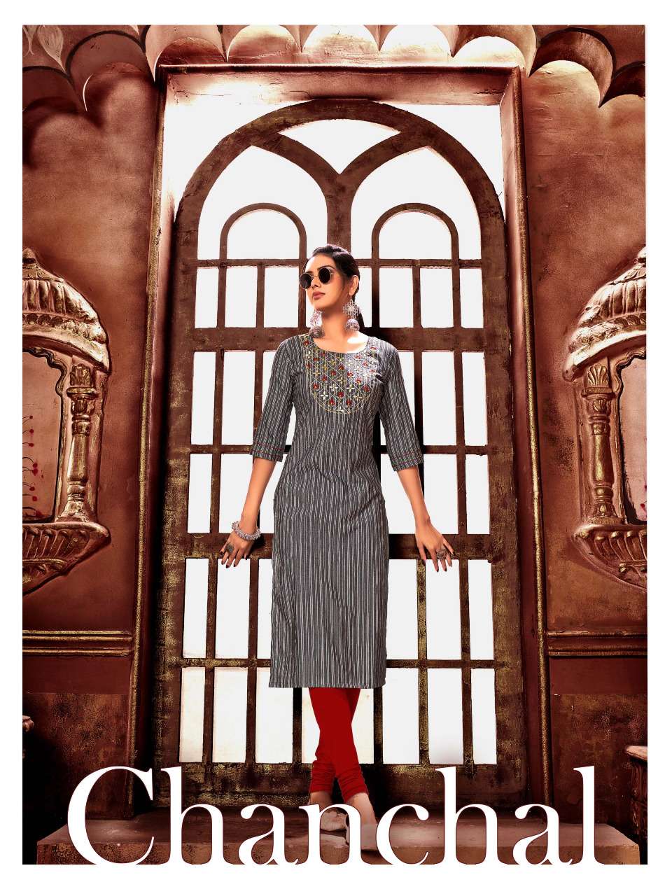 Limdi Presents Chanchal Casual Kurtis Catalog @ wholesalecatalog