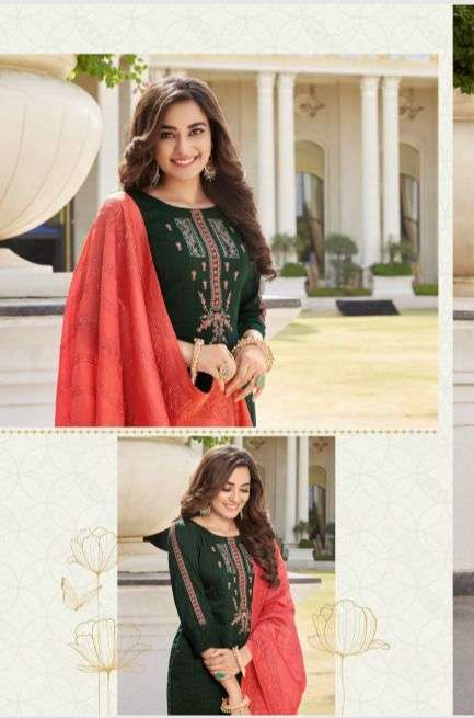 MANAS FAB Catalogue SPARKLE   Top,Pant with duptta 