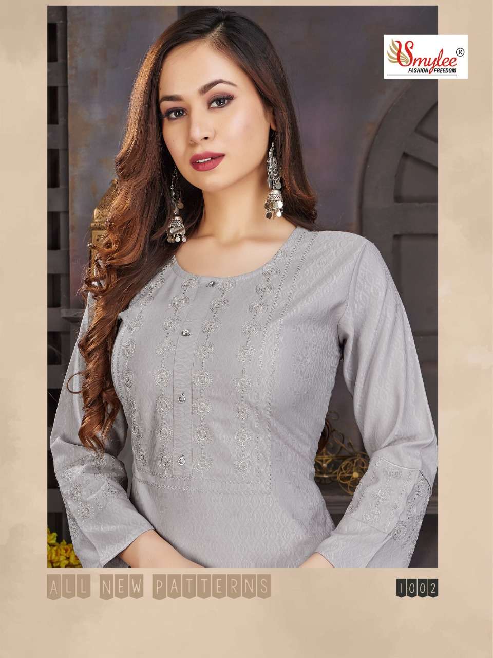 MANVI Office wear KURTI CATLOG at wholesale price in surat