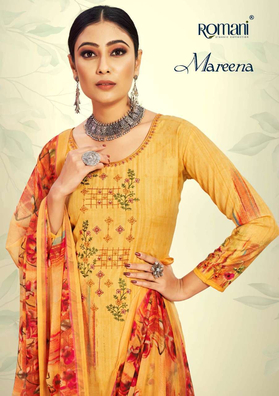 MAREENA BY ROMANI COTTON DAILY WEAR SALWAR KAMEEZ